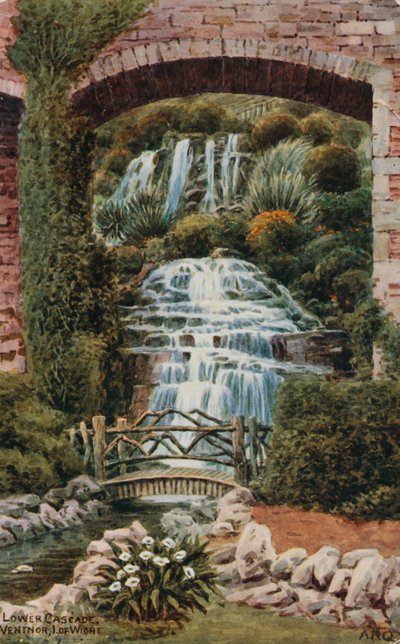 Lower Cascade, Ventnor, Isle of Wight by Alfred Robert Quinton