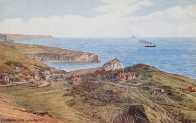 Lulworth Cove from Above by Alfred Robert Quinton