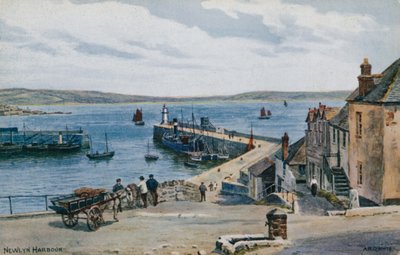 Newlyn Harbour by Alfred Robert Quinton