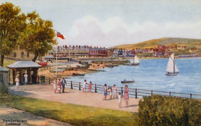 Pier Entrance, Swanage by Alfred Robert Quinton