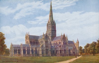 Salisbury Cathedral by Alfred Robert Quinton