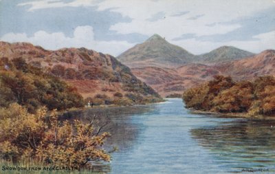Snowdon, from Afon Claslyn by Alfred Robert Quinton