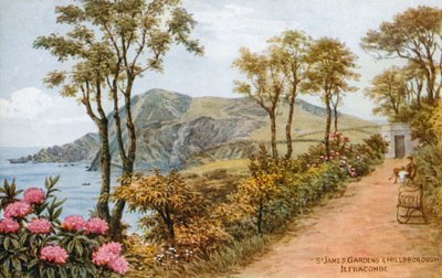 St James Gardens and Hillsborough, Ilfracombe by Alfred Robert Quinton
