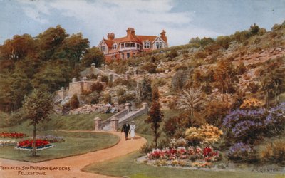 Terraces, Spa Pavilion Gardens, Felixstowe by Alfred Robert Quinton