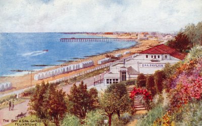 The Bay and Spa Gardens, Felixstowe by Alfred Robert Quinton