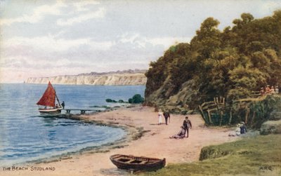 The Beach, Studland by Alfred Robert Quinton