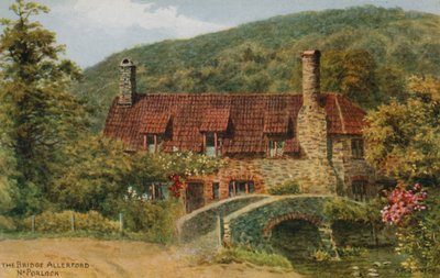 The Bridge, Allerford, Near Porlock by Alfred Robert Quinton