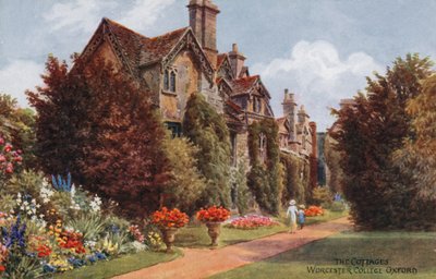 The Cottages, Worcester College, Oxford by Alfred Robert Quinton