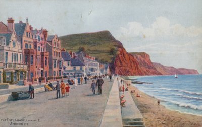 The Esplanade, Looking East, Sidmouth by Alfred Robert Quinton