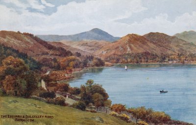 The Estuary and Dolgelley Road, Barmouth by Alfred Robert Quinton