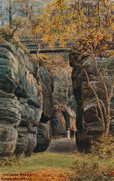 The High Rocks, Tunbridge Wells by Alfred Robert Quinton