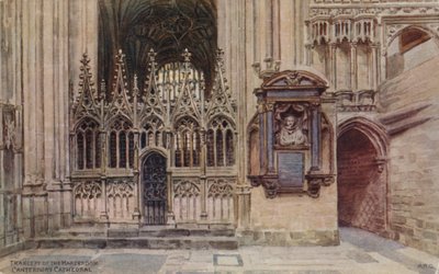 Transept of the Martyrdom, Canterbury Cathedral by Alfred Robert Quinton