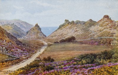 Valley of Rocks, Lynton by Alfred Robert Quinton