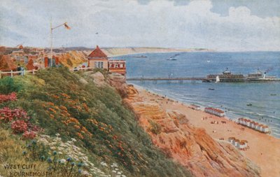 West Cliff, Bournemouth by Alfred Robert Quinton