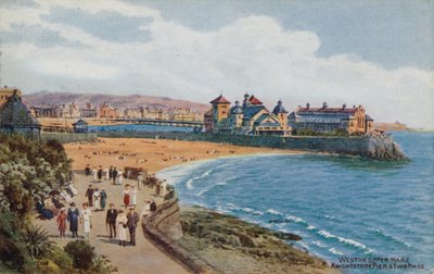 Weston-Super-Mare, Knightstone Pier and Two Bays by Alfred Robert Quinton