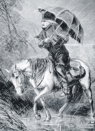 The Circuit Rider by Alfred Rudolph (after) Waud