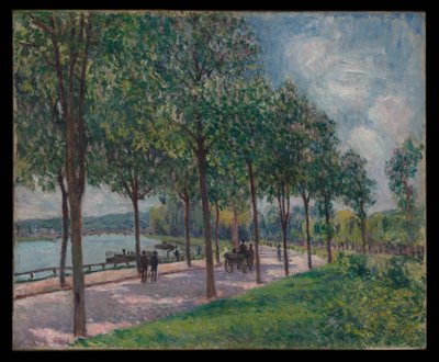 Avenue of Chestnut Trees by Alfred Sisley