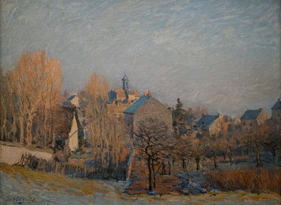 Frosty Morning in Louveciennes, 1873 by Alfred Sisley