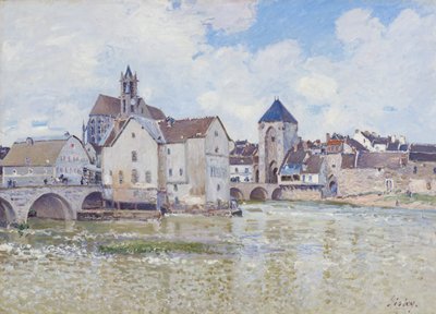 The Bridge of Moret by Alfred Sisley