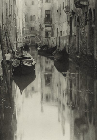 A Venetian Canal by Alfred Stieglitz