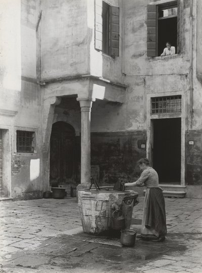 A Venetian Well by Alfred Stieglitz