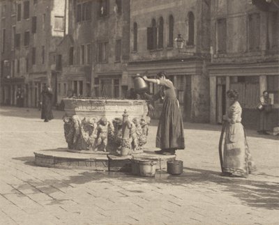 A Venetian Well by Alfred Stieglitz