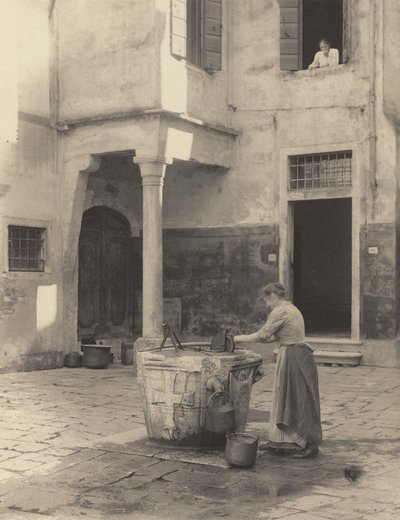 A Venetian Well by Alfred Stieglitz