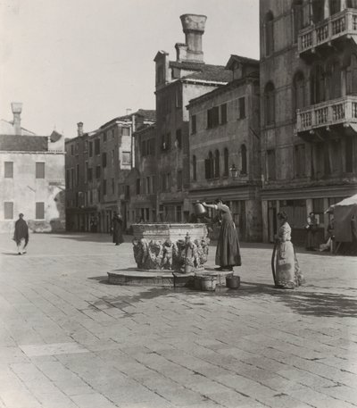 A Venetian Well by Alfred Stieglitz