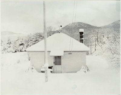 First Snow and the Little House by Alfred Stieglitz