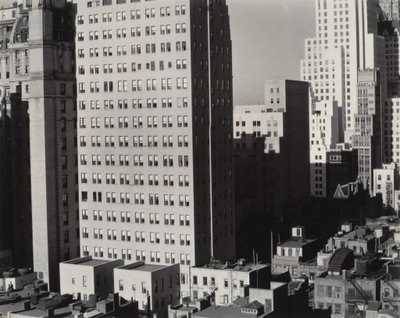 From My Window at An American Place, North by Alfred Stieglitz