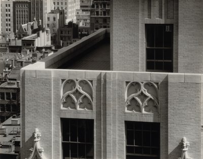 From My Window at An American Place, North by Alfred Stieglitz