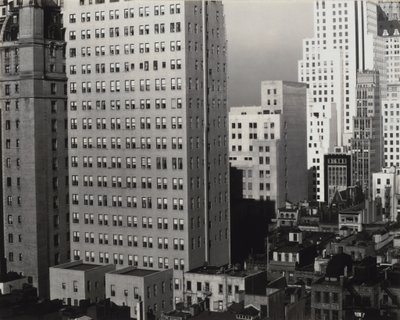 From My Window at An American Place, North by Alfred Stieglitz