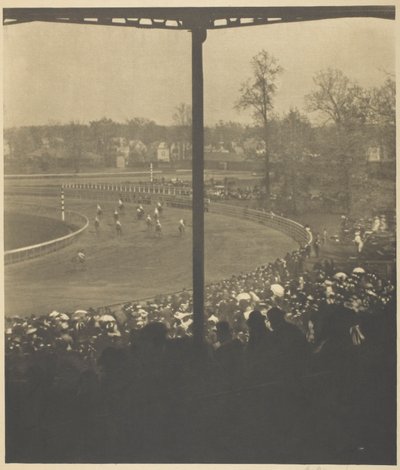 Going to the Post, Morris Park by Alfred Stieglitz