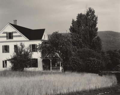 House and Trees, Lake George by Alfred Stieglitz