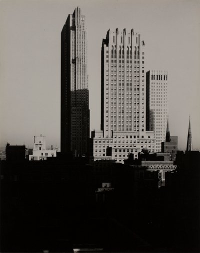 New York from the Shelton by Alfred Stieglitz