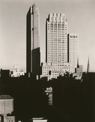 New York from the Shelton by Alfred Stieglitz
