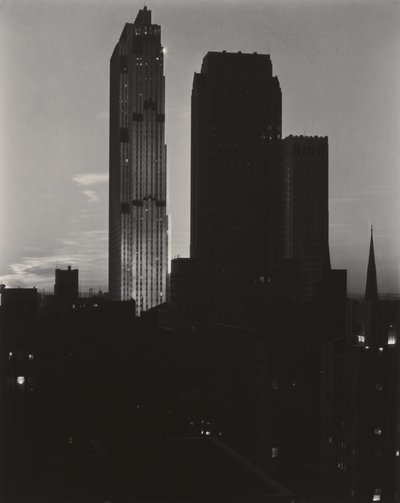 New York from the Shelton by Alfred Stieglitz