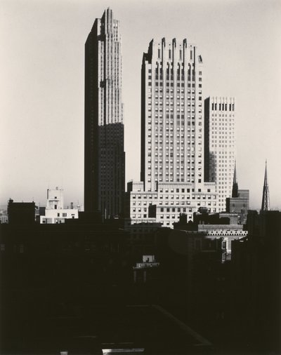 New York from the Shelton by Alfred Stieglitz