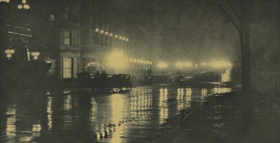 The Glow of Night—New York by Alfred Stieglitz