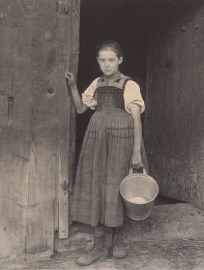 The Little Milkmaid by Alfred Stieglitz