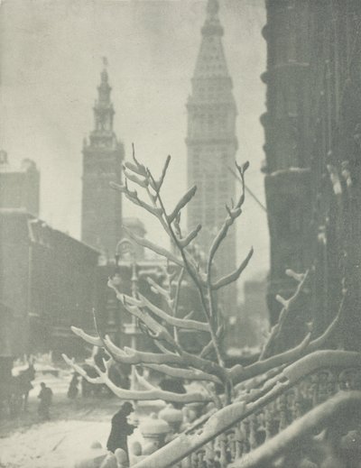 Two Towers, New York, 1911 by Alfred Stieglitz