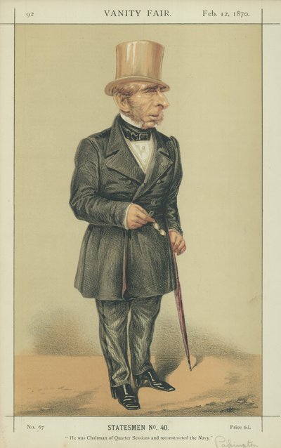 Sir John Pakington by Alfred Thompson