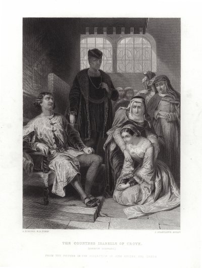Countess Isabelle of Croye by Alfred W. Elmore