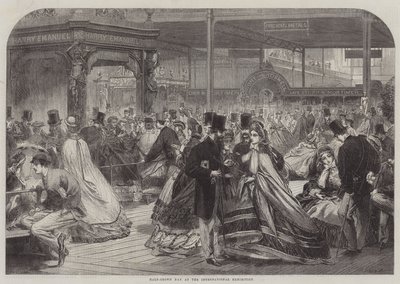Half-Crown Day at the International Exhibition by Alfred William Hunt