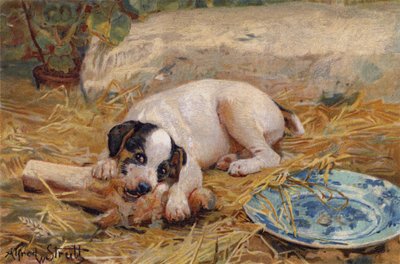 The Nearer the Bone, the Sweeter the Meat by Alfred William Strutt