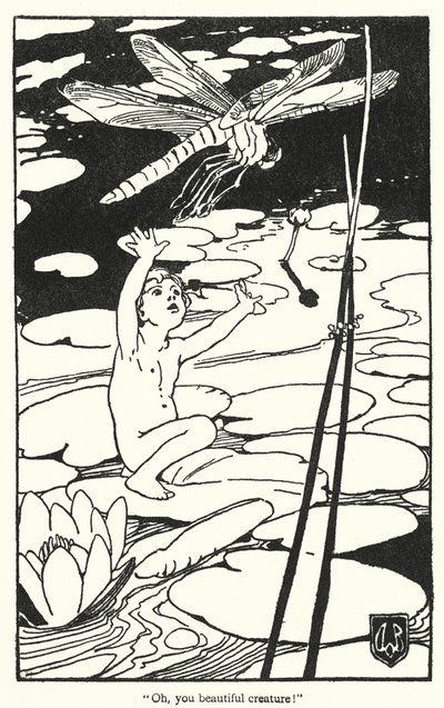 Illustration for The Water-Babies by Charles Kingsley by Alice Bolingbroke (after) Woodward