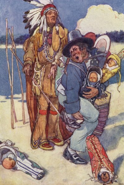 Nurse to the Papooses! by Alice Bolingbroke (after) Woodward