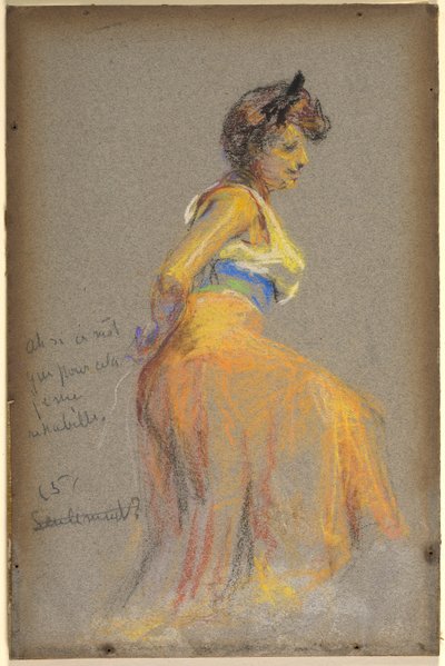 Model in Yellows by Alice Pike Barney