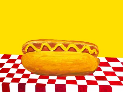 Classic Hot Dog by Alice Straker