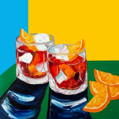 Colorful Happy Hour by Alice Straker
